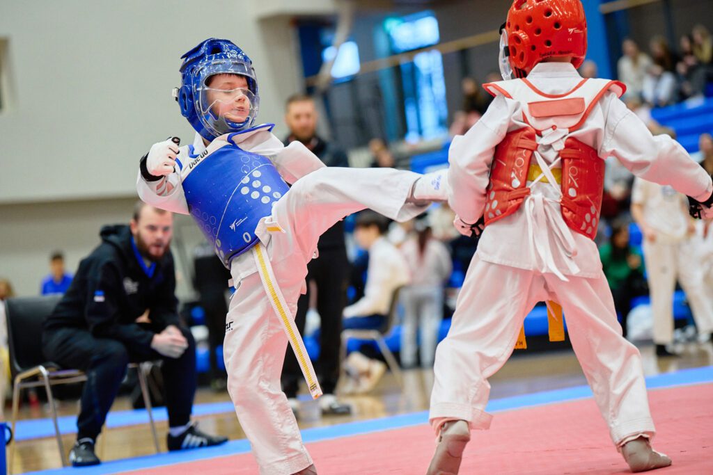 Noored sportlased treeningul